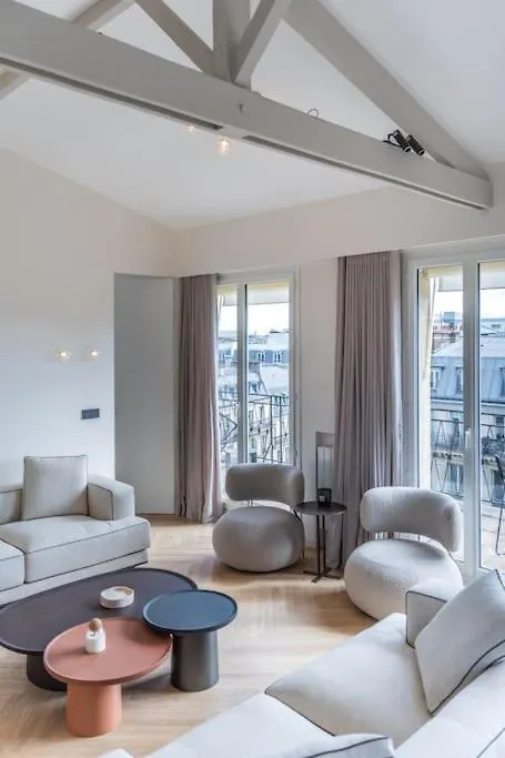 Haussman Palace Appartment Parijs Appartement